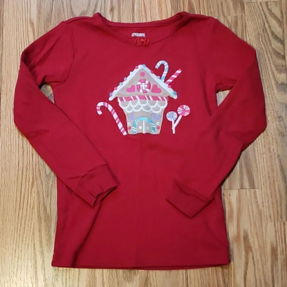 Gymboree, PJ shirt, Christmas